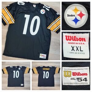 VTG Pittsburgh Steelers Kordell Stewart #10 NFL Jersey NWOT Mens 2XL Made In USA